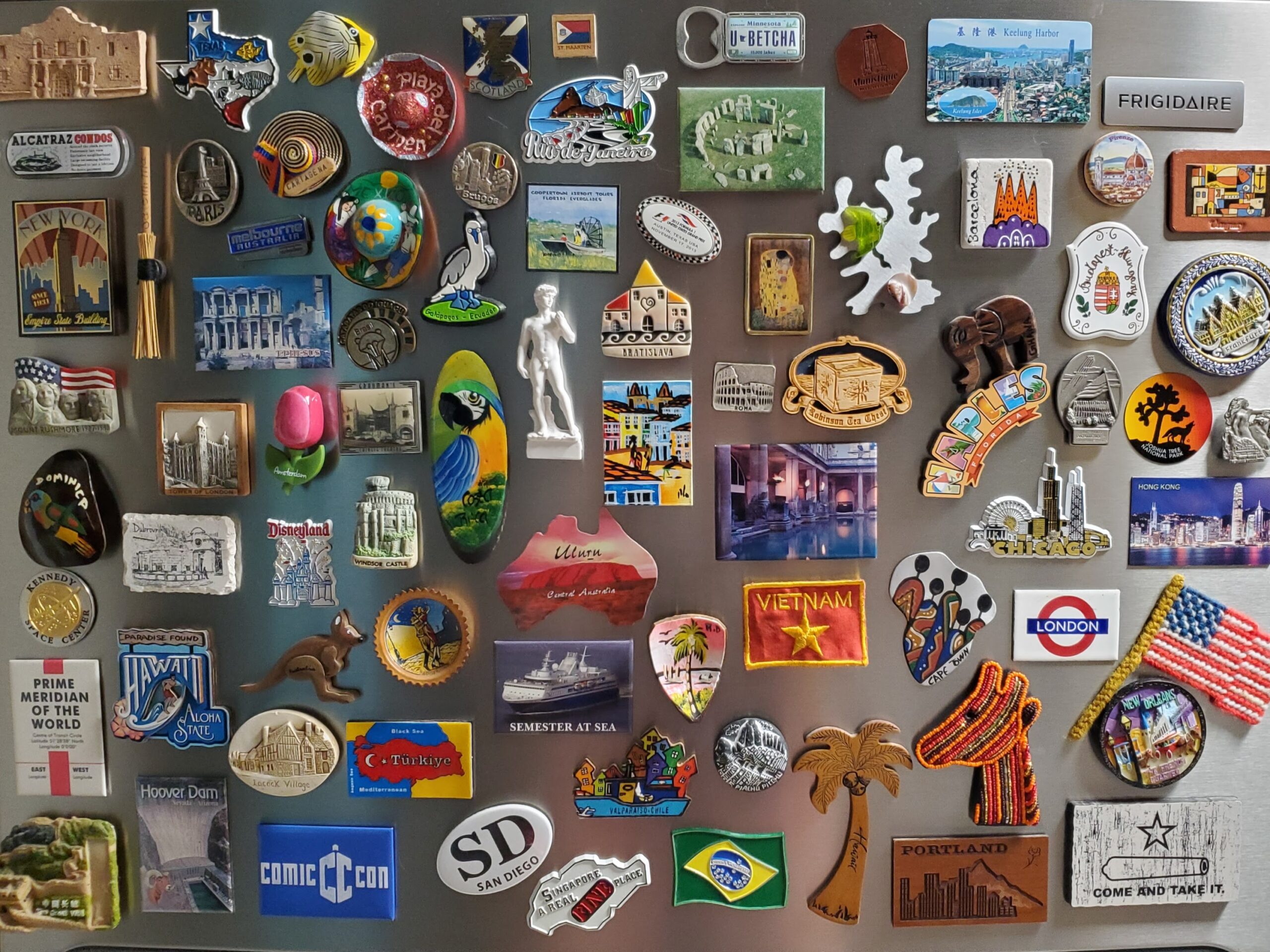 Travel souvenirs